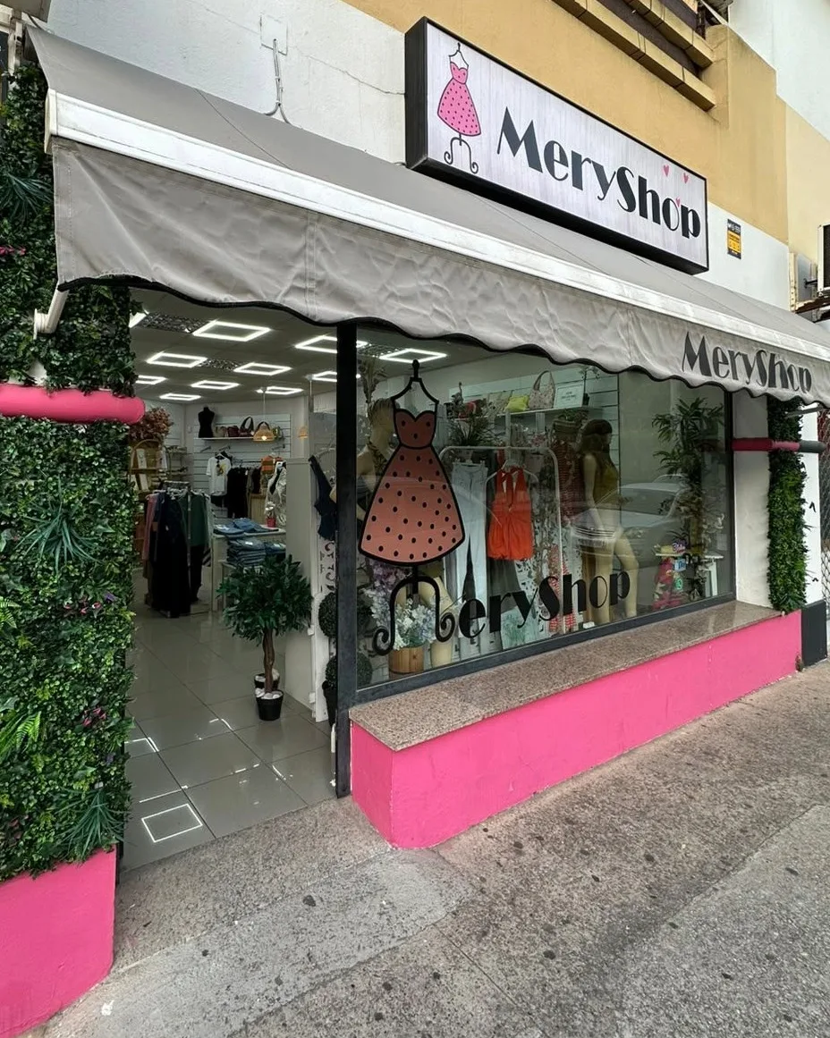 Entrada de la tienda MeryShop